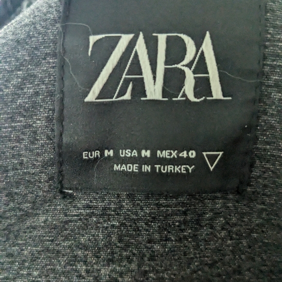 Zara distressed denim jacket - Picture 5 of 5